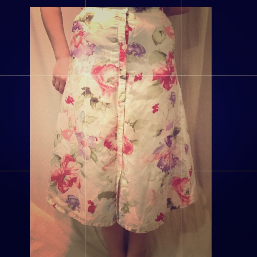 Chaps 90s-era Midi Skirt
